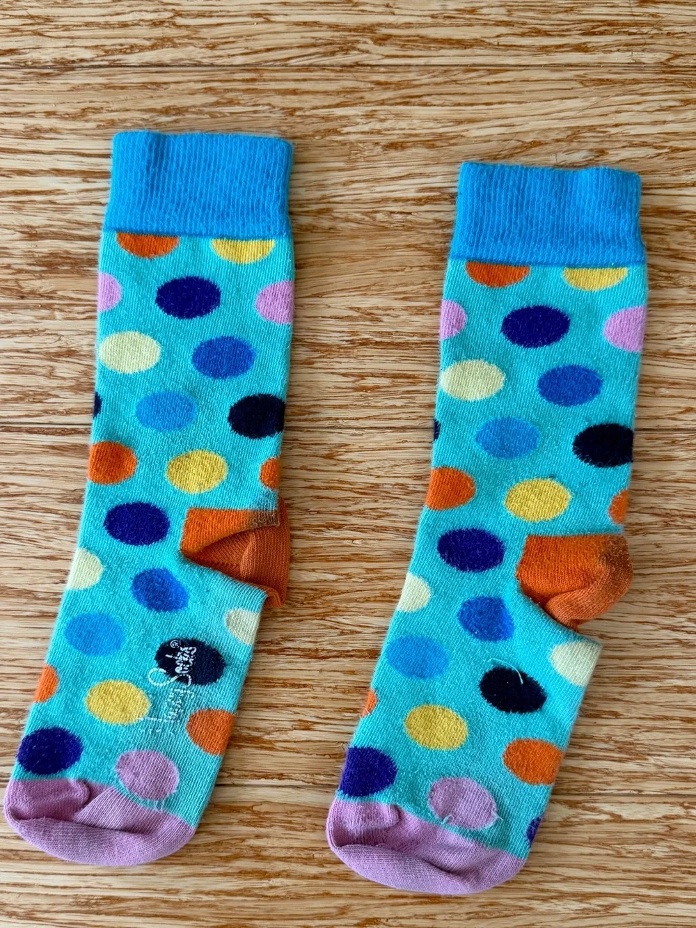 LOT 8 Pairs Women's Happy Socks Small 9-11 36-40